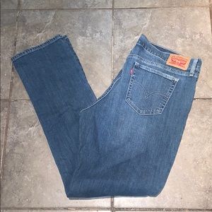 Levi’s Jeans or for cutoffs.  Size 14